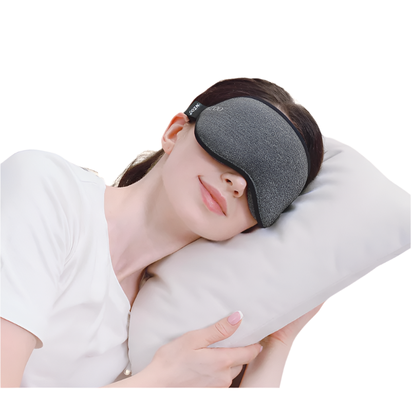 Sleep Eye Mask | 3D Contoured Design | Blackout Memory Foam