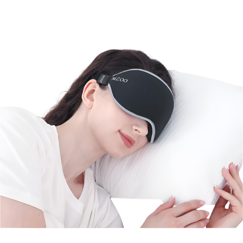 Sleep Eye Mask | 3D Contoured Design | Blackout Memory Foam