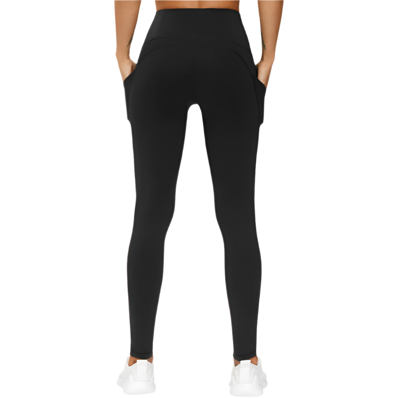 Women's High-Waist Yoga Leggings | Tummy Control | Side Pockets