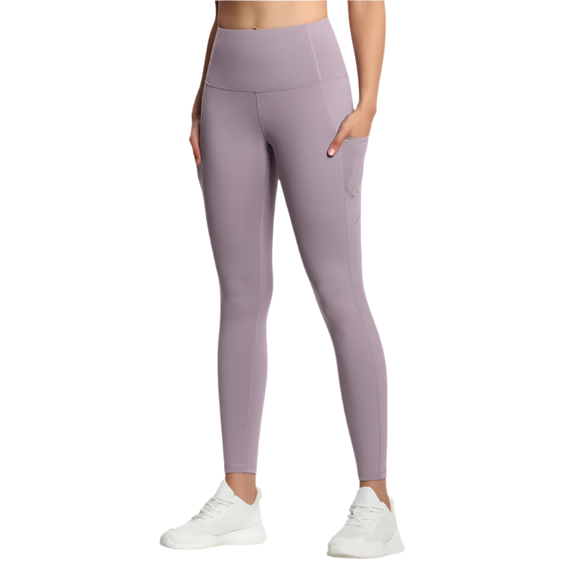 Women's High-Waist Yoga Leggings | Tummy Control | Side Pockets