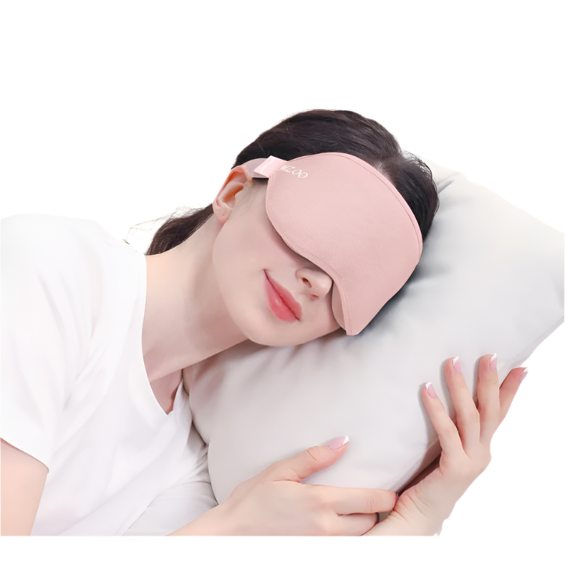 Sleep Eye Mask | 3D Contoured Design | Blackout Memory Foam