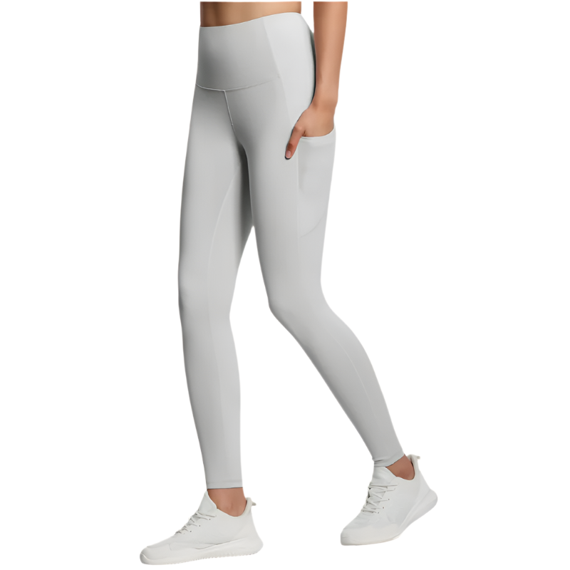 Women's High-Waist Yoga Leggings | Tummy Control | Side Pockets